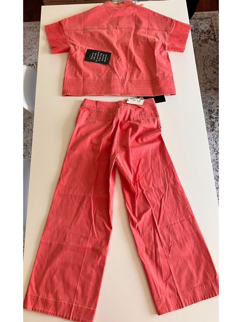 NWT Tuckernuck x Murray’s Toggery Shop Nantucket Red Matching Set - Picture 3 of 15
